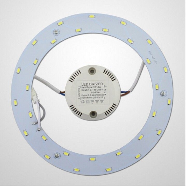12w 15w 18w Led Ceiling Light Retrofit Fluorescent Cfl Lamp 12w 15w 18w Led Ceiling Light Retrofit Fluorescent Cfl Lamp Emergency Replace Pcb Kit Ring With Driver Magnet Lights