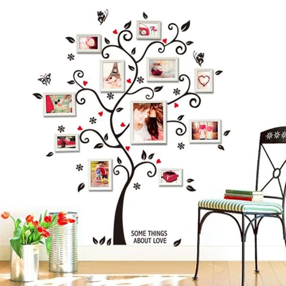 Family Photo Frames Tree Wall Sticker Erfly Stickers Living Room Bedroom Art Murals Decals Diy Wallpaper For Home Decor