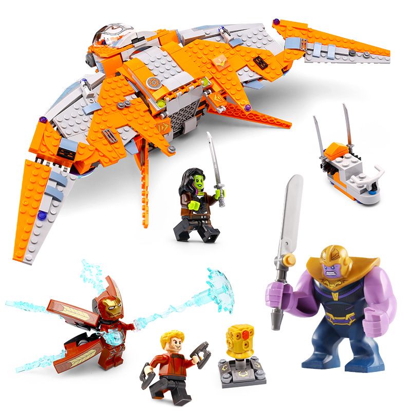 LEGO Marvel Super Heroes 2018 Thanos Ultimate Battle 76107
