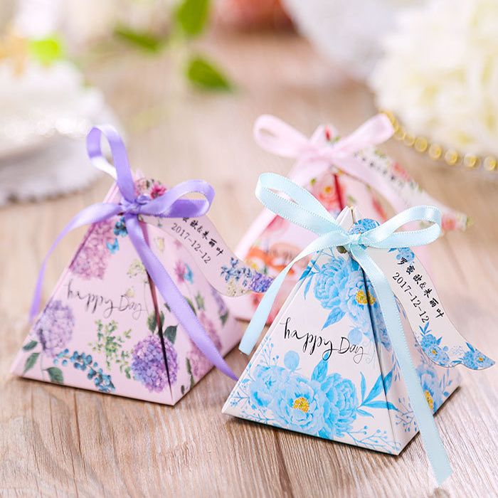 2019 Candy Box Bag Chocolate Paper Gift Box Pyramid Design For 2019 Candy Box Bag Chocolate Paper Gift Box Pyramid Design For