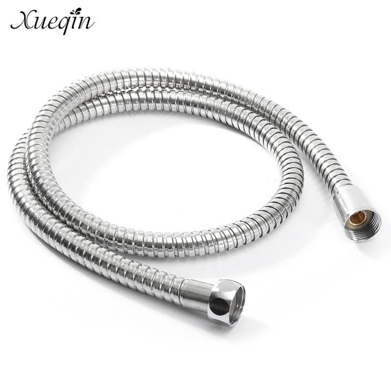 2018 1m 1 5m 2m G1 2 Inch Flexible Shower Hose Stainless Steel 2018 1m 1 5m 2m G1 2 Inch Flexible Shower Hose Stainless Steel Chrome Bathroom Water Head Showerhead Pipe From Bigdeal1 26 Dhgate Com