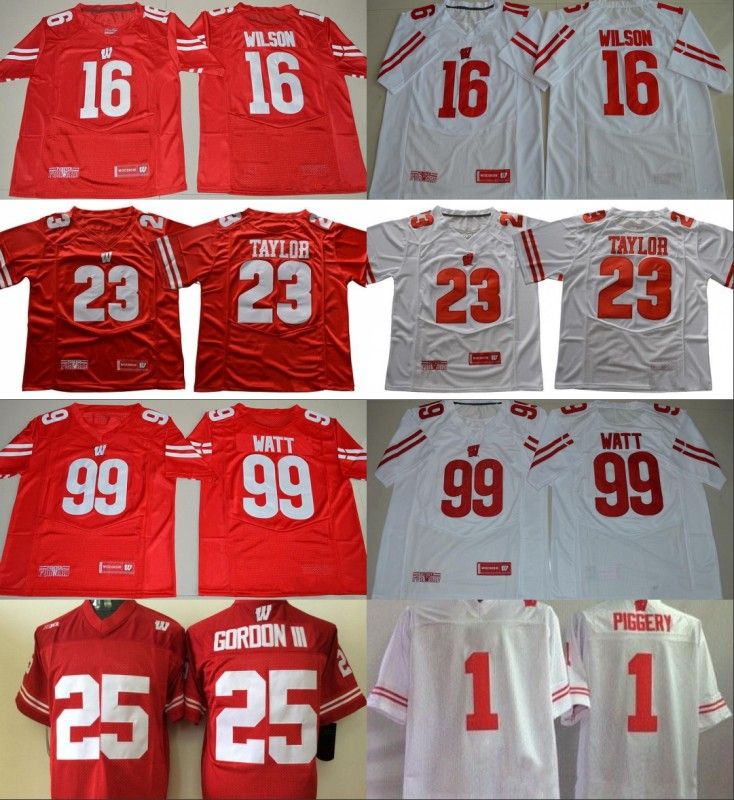 russell wilson red jersey