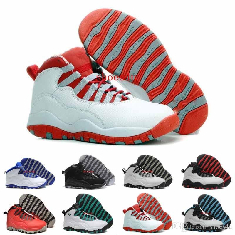 2017 Cheap Man Basketball Shoes 10 X Chicago Steel Grey Powder Blue