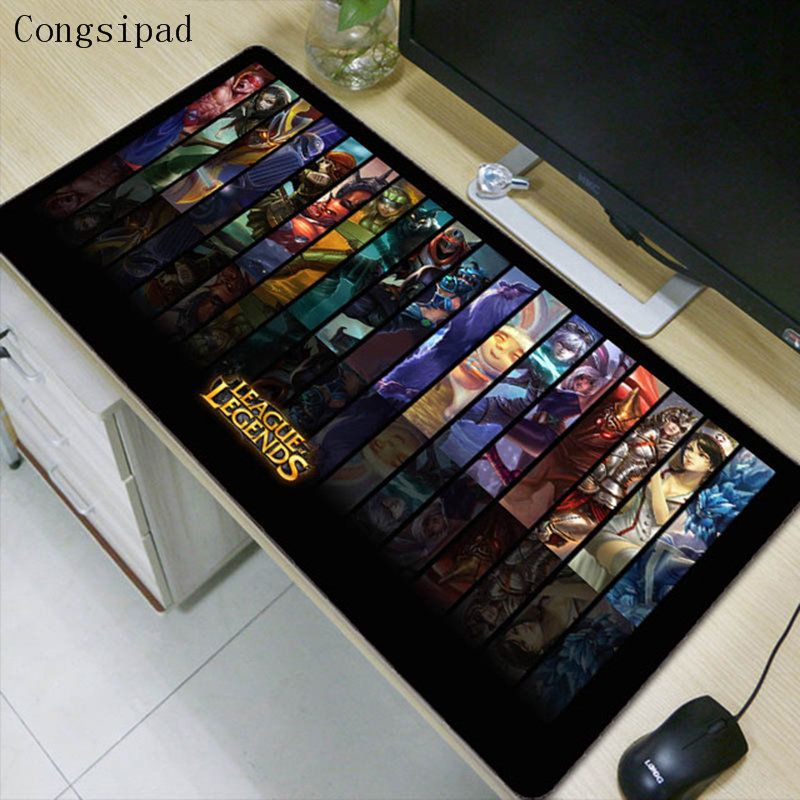 Congsipad Large Gaming Mouse Pad Locking Edge Mat For Laptop Congsipad Large Gaming Mouse Pad Locking Edge Mat For Laptop Computer Keyboard Desk Dota 2 Lol Csgo Mousepad Wrist Rest