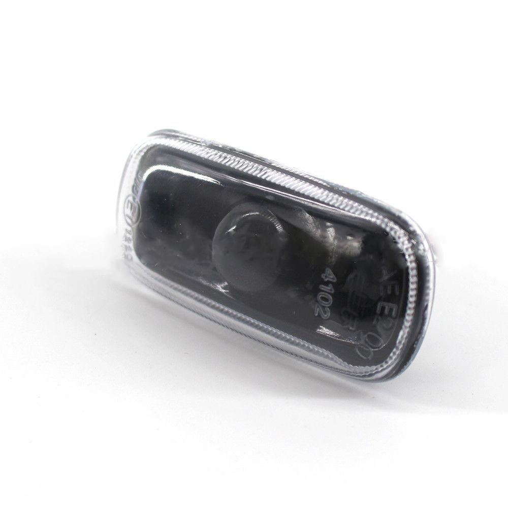 2019 Car Fender Pair Smoked Side Marker Lights For Audi A6 C5 1998