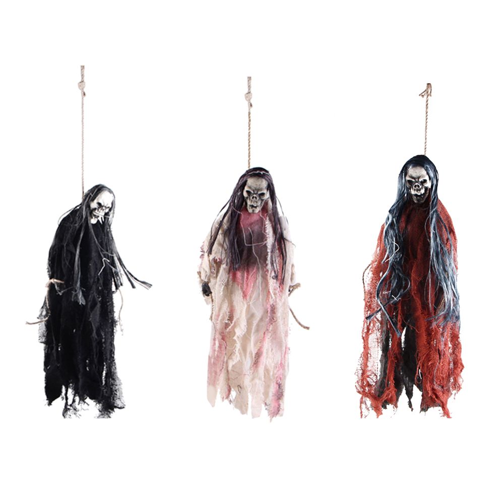 halloween creepy hanging ghost props skull skeleton devil pendant skull christmas decorations
