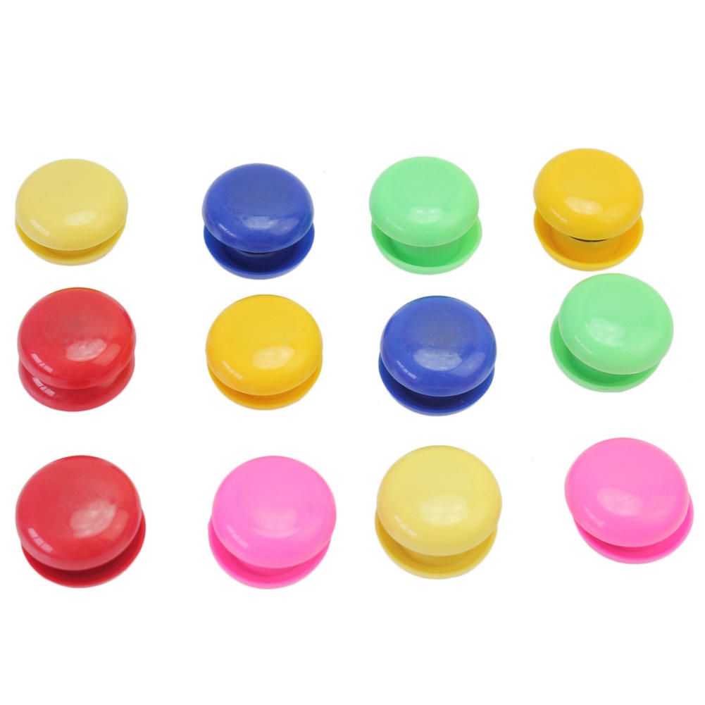 round design refrigerator fridge whiteboard diy magnets buttons home