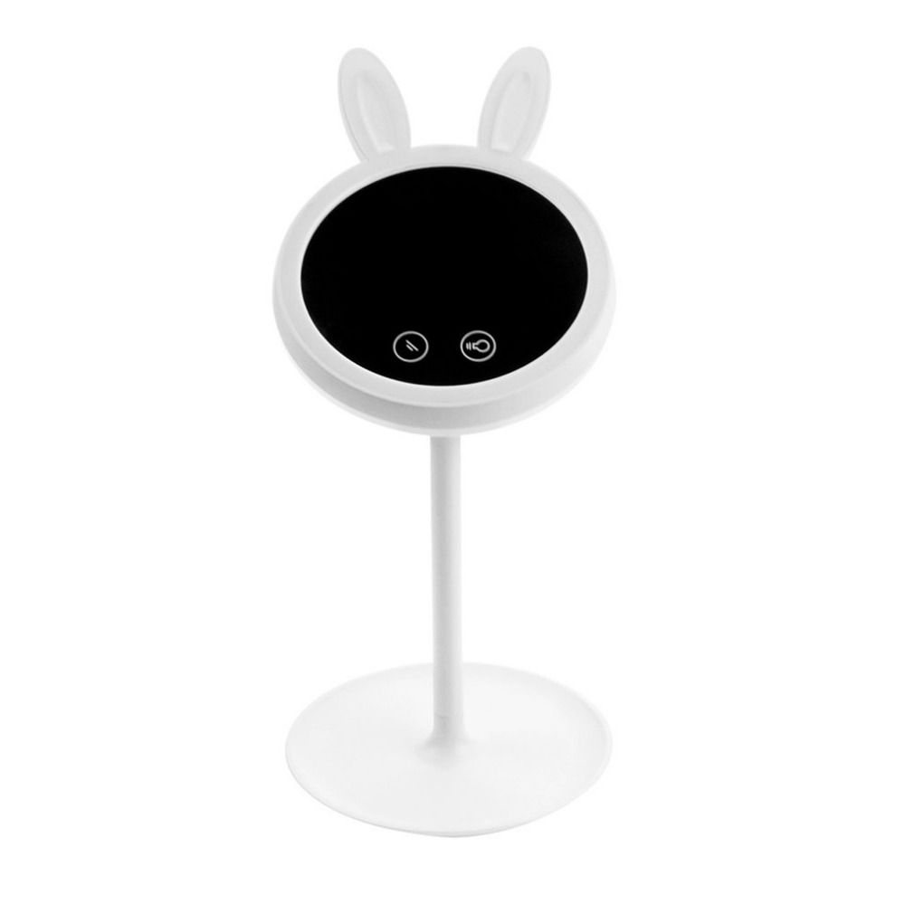Usb Makeup Mirror Table Light Touch Lamp Double Sided Led Brightness Usb Makeup Mirror Table Light Touch Lamp Double Sided Led Brightness Adjule Rabbit Desktop Xmas Gift For Kid Girlfriend