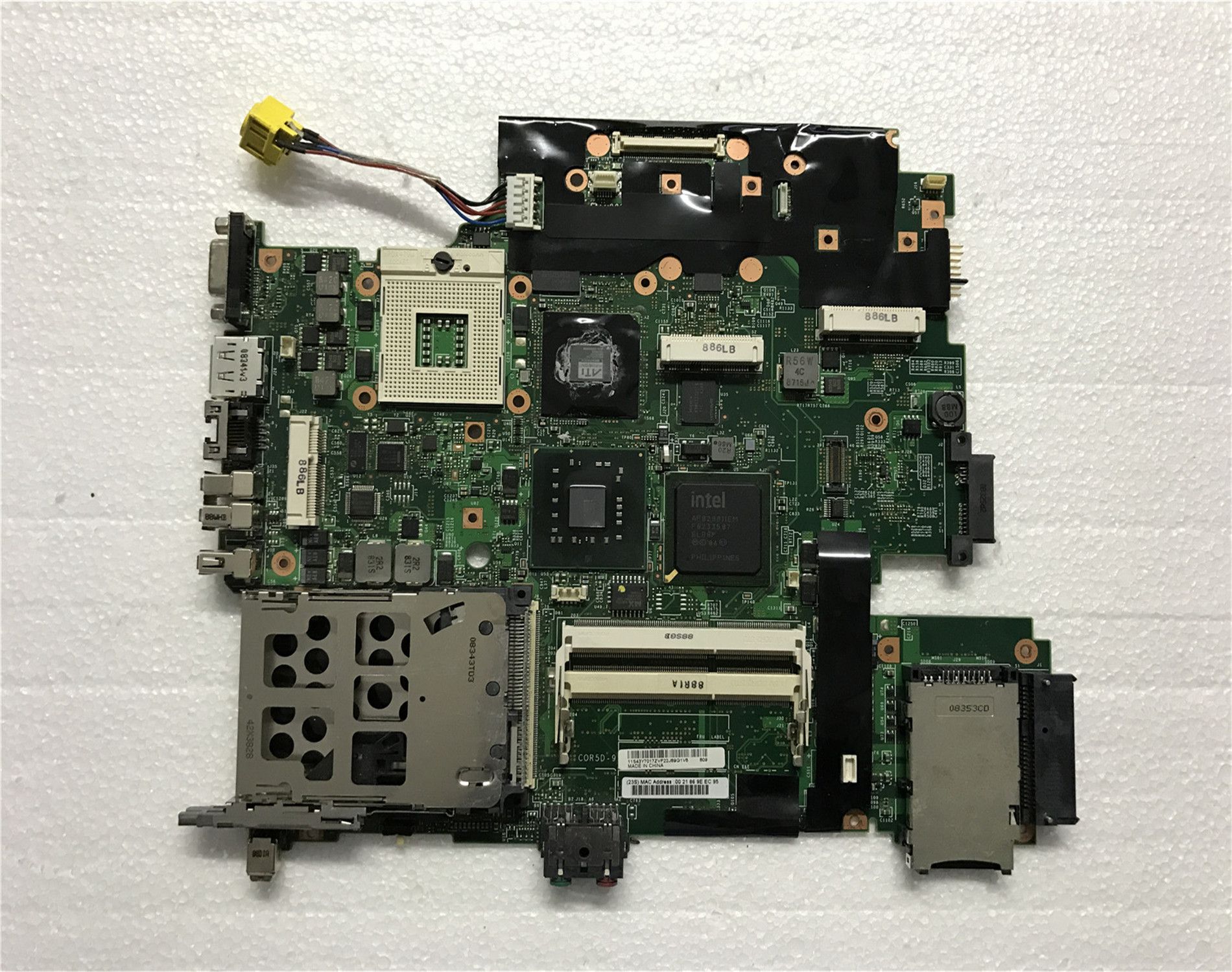 Großhandel 60y3775 42w8131 Für Lenovo Ibm Thinkpad T500 Laptop Großhandel 60y3775 42w8131 Für Lenovo Ibm Thinkpad T500 Laptop Motherboard Ddr3 Pm45 42w7980 42w8131 216 Kostenloser Versand Test Ok Von