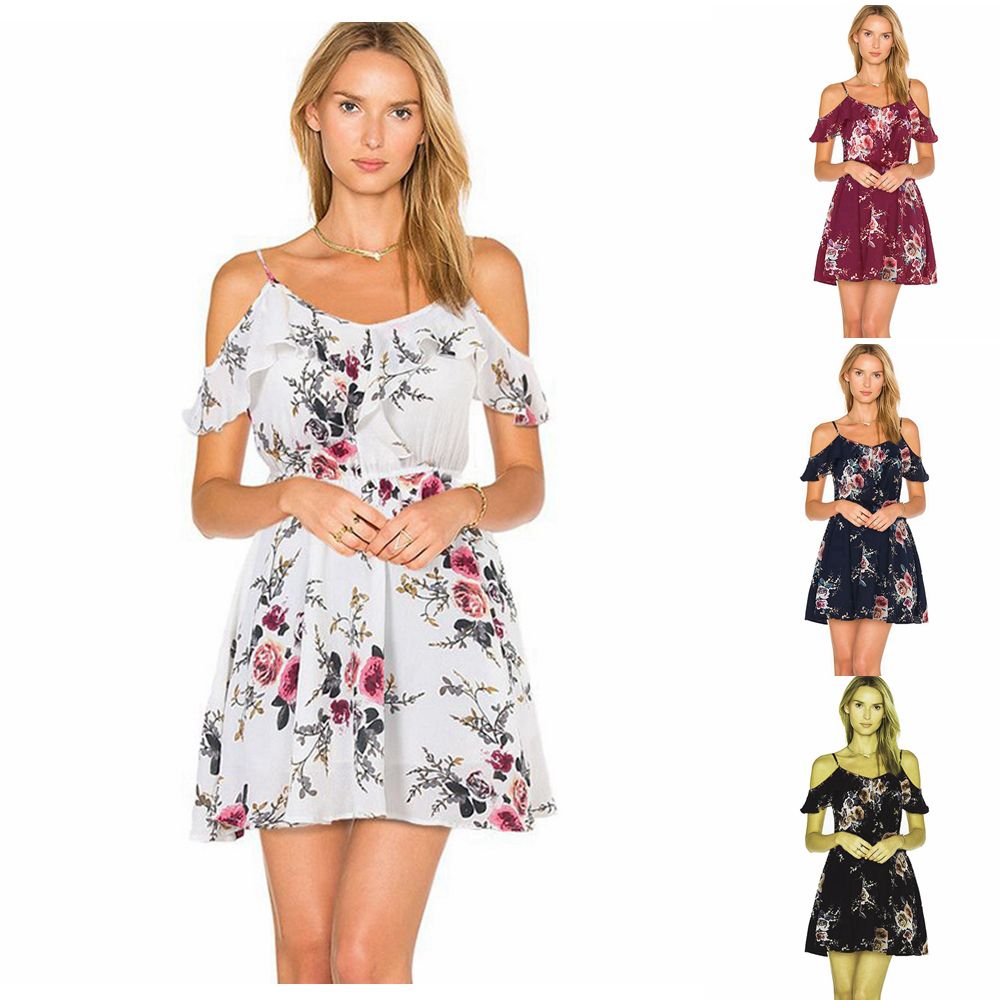 off the shoulder summer dresses uk