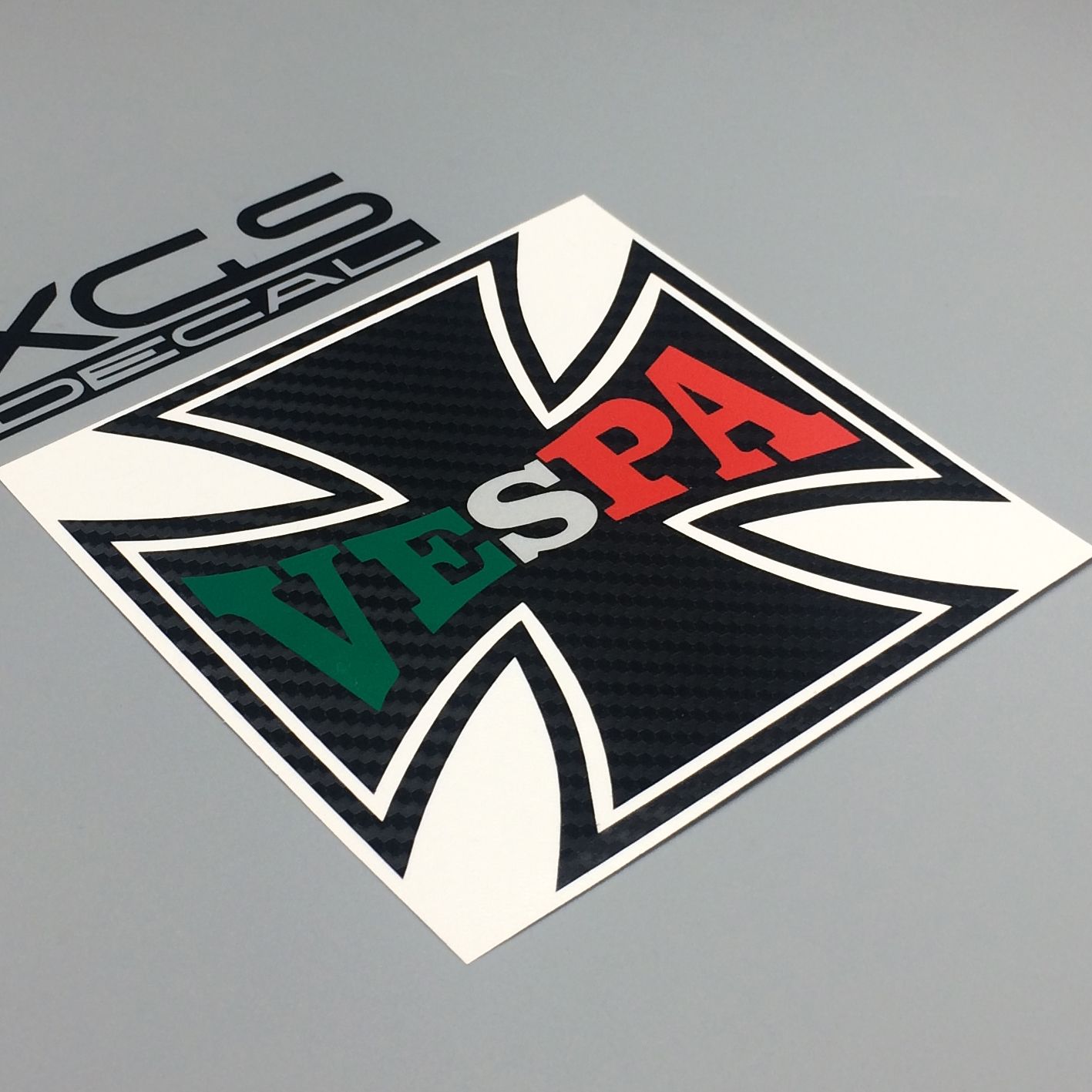 2019 Car Decal Vinyl Cut Sticker Vespa Cross 12cm X 12cm Car
