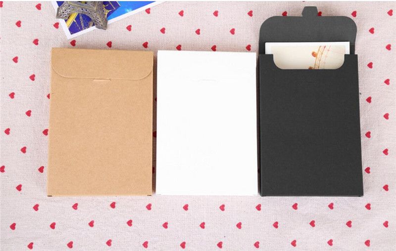 Envelopes Boxes 15.5*10.8*1.5cm Postcards Blank Postcards Packaging