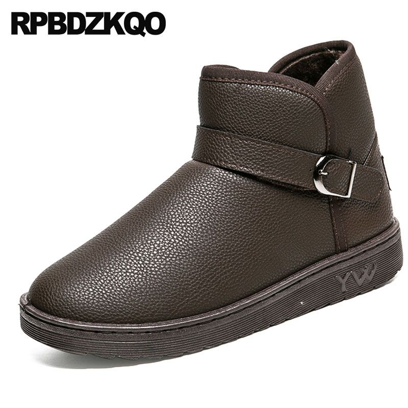 plus size schnee 2018 schuhe mode herren winterstiefel warme pelz gefüttert booties faux wasserdicht australische billige designer snowboot plus size schnee 2018 schuhe mode herren winterstiefel warme pelz gefüttert booties faux wasserdicht australische billige designer snowboot