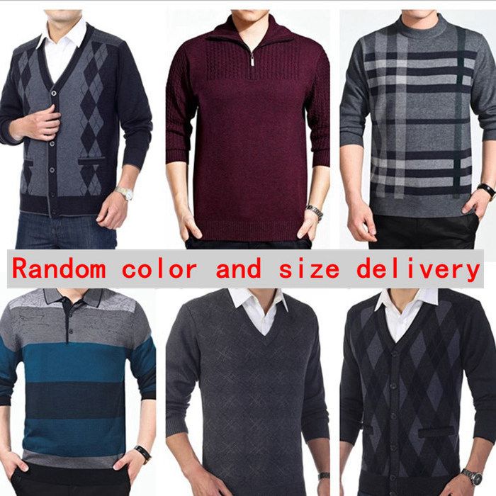 Blusa de frio masculina para idoso Clearance