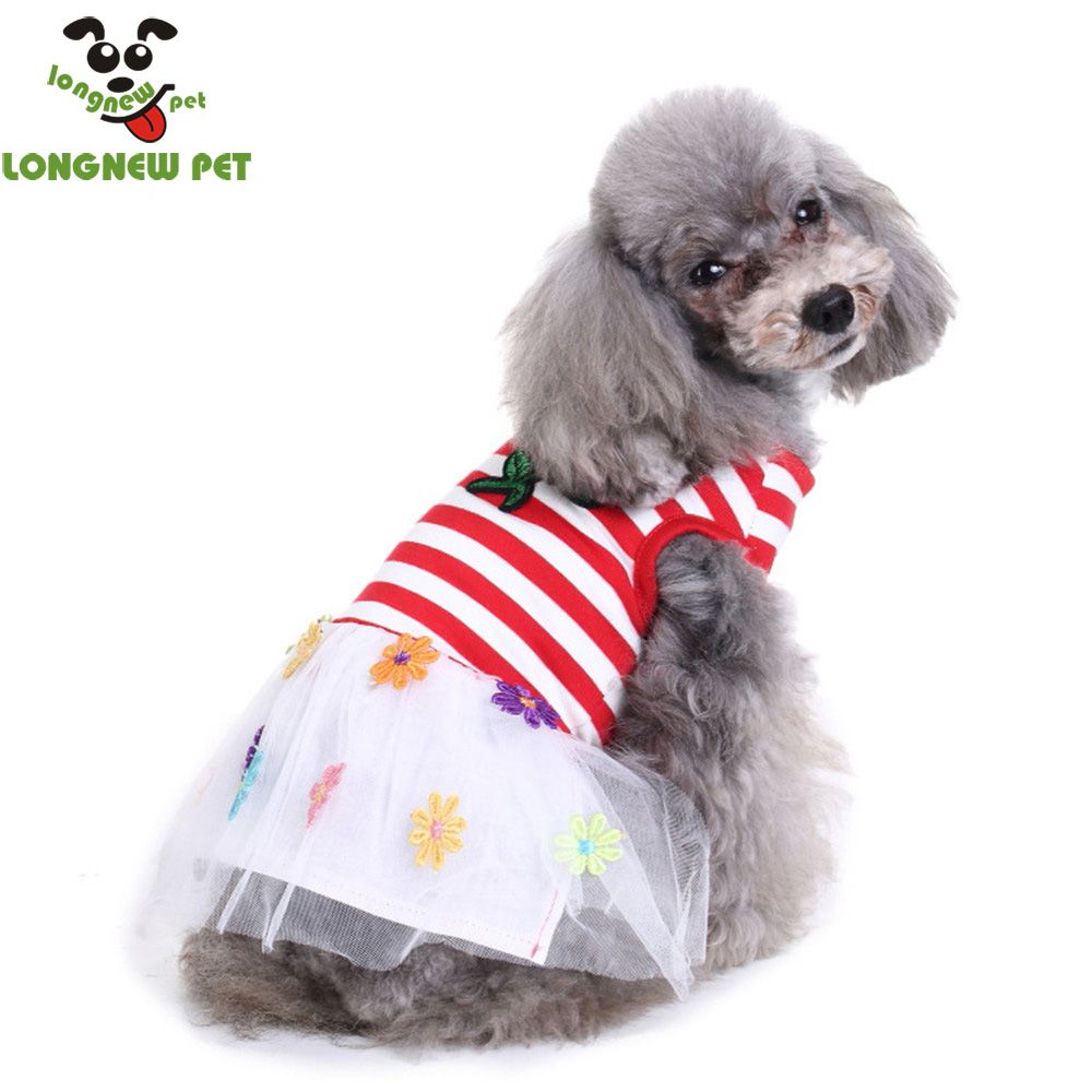 Pets Girl Dog Clothes Cheap Summer Dog Dress Wedding Skirts Pet Flower Stripe Dress Dogs Clothes Apparel For Dogs From Longnew Dhgate Com Pets Girl Dog Clothes Cheap Summer Dog Dress Wedding Skirts Pet Flower Stripe Dress Dogs Clothes Apparel For Dogs From Longnew Dhgate Com