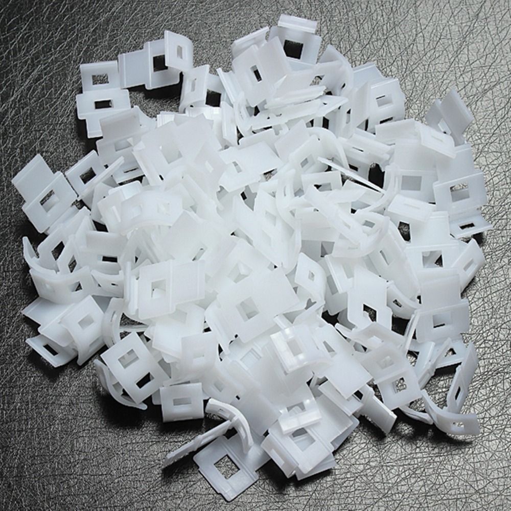 100pcs Bag Tile Leveling System Spacers Tools Clips Floor