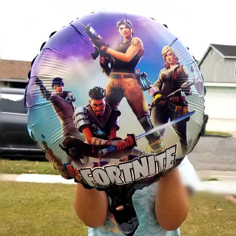 acheter fortnite aluminium feuille ballon enfants jouet grand ballon fete d anniversaire fournitures de noel halloween decoration 18in nna439 de 0 29 du - ballon fortnite anniversaire