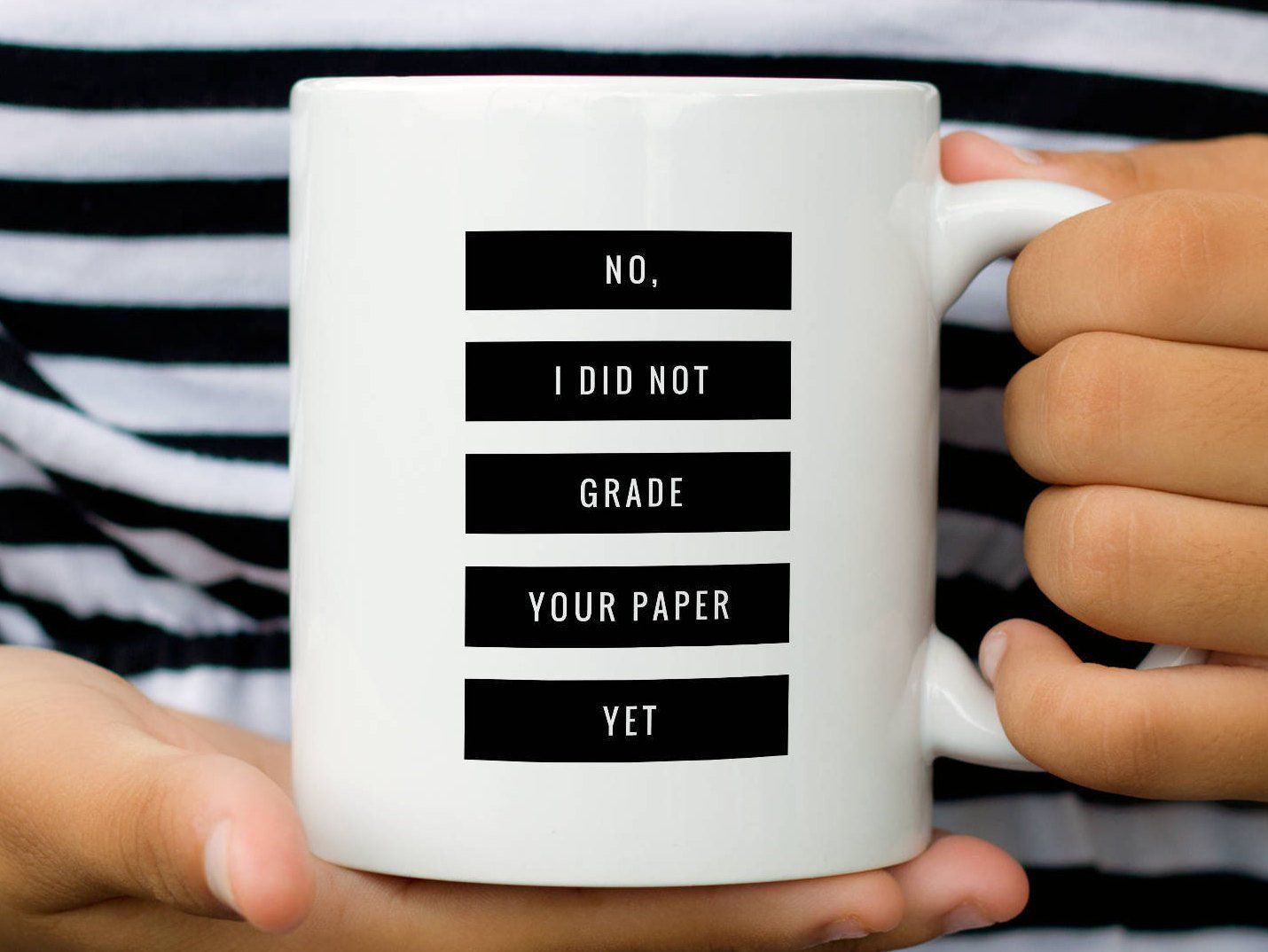 funny teacher 11oz coffee mug no i did not grade your paper yet