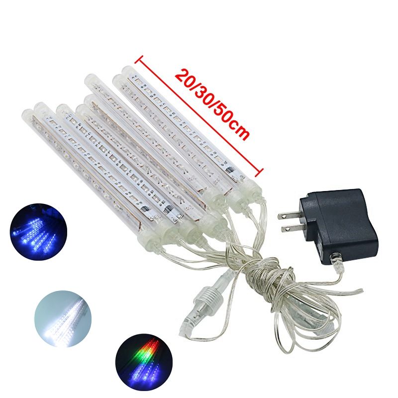 Edison2011 2018 8 TubesSnowfall LED Strip Light Christmas Light Meteor