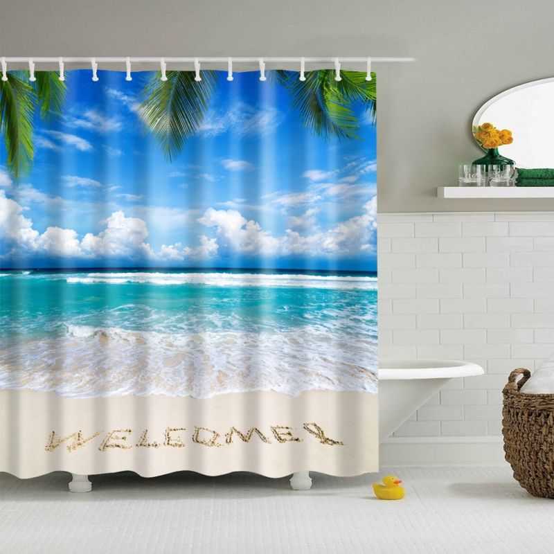 2019 Fabric Shower Curtain Ocean Decor Collection Seascape Sea Beach 2019 Fabric Shower Curtain Ocean Decor Collection Seascape Sea Beach Picture Print Bathroom Set From Miniatur 36 71 Dhgate Com
