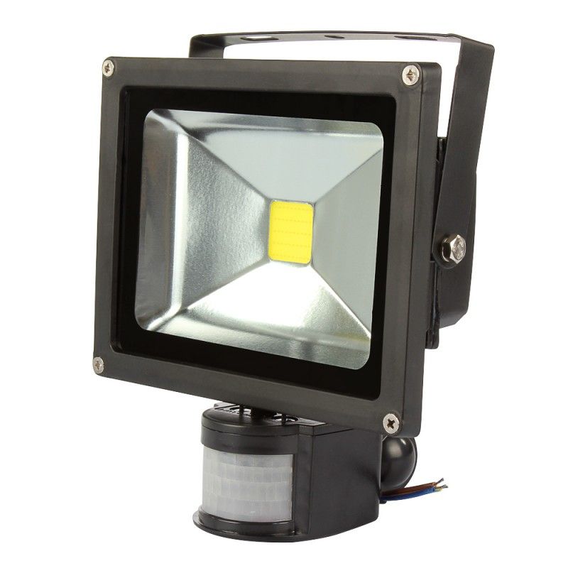 Fenglaiyi Outdoor Lighting Led Flood Light Spotlight Reflector 10w 20w 30w 50w Lamps Floodlight With Pir Motion Sensor