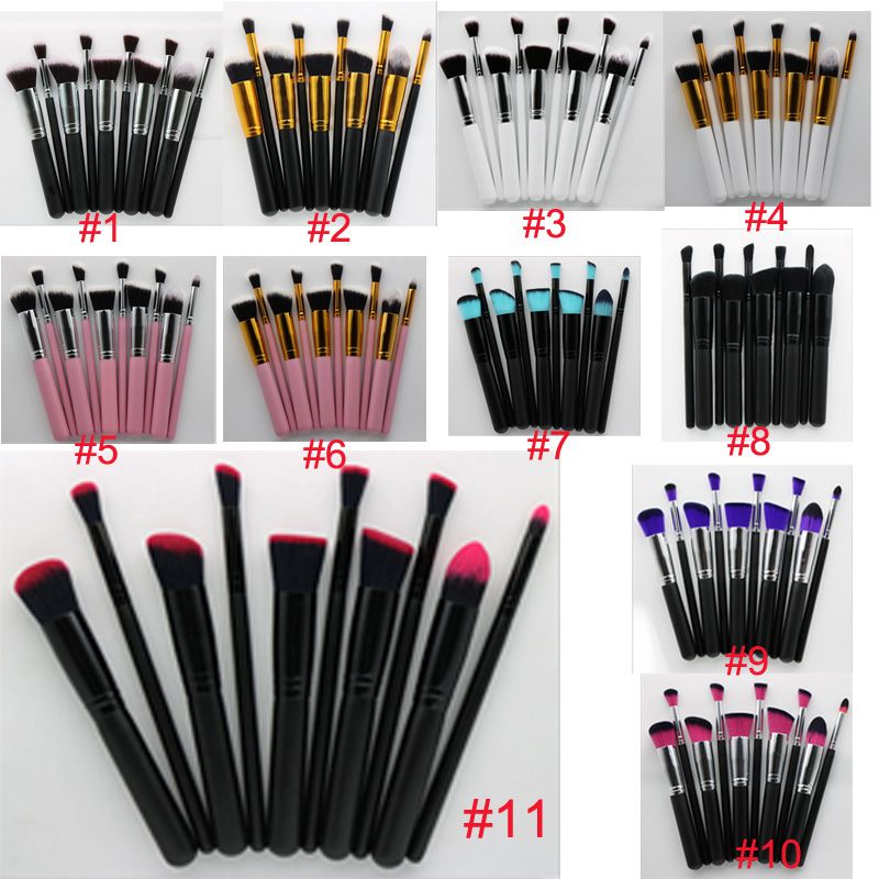 Kabuki Makeup Brushes Professional Cosmetic Makeup Brush Kit Nylon Hair