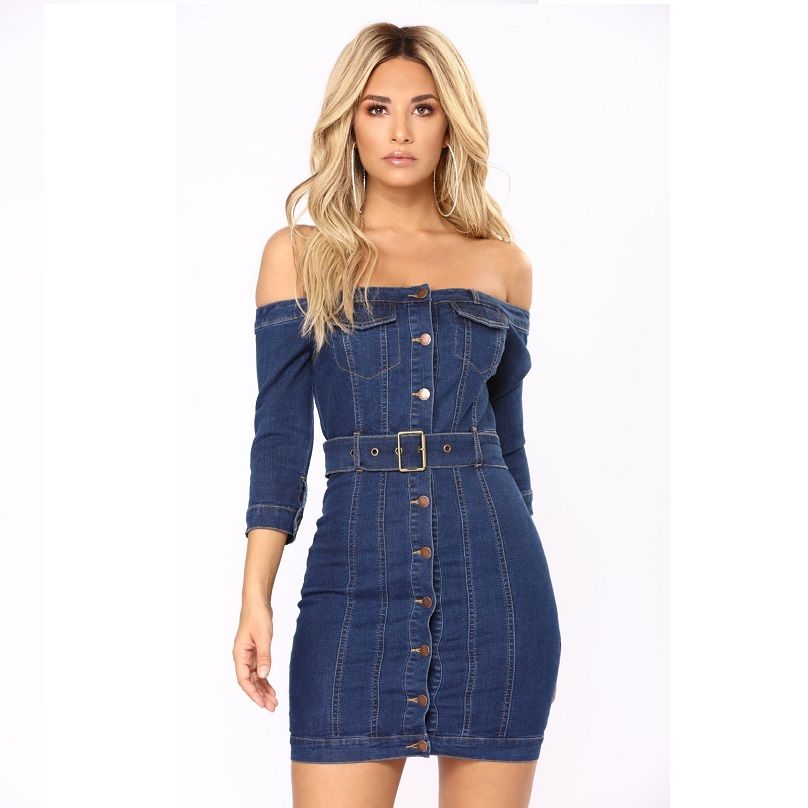 sexy jeans dress