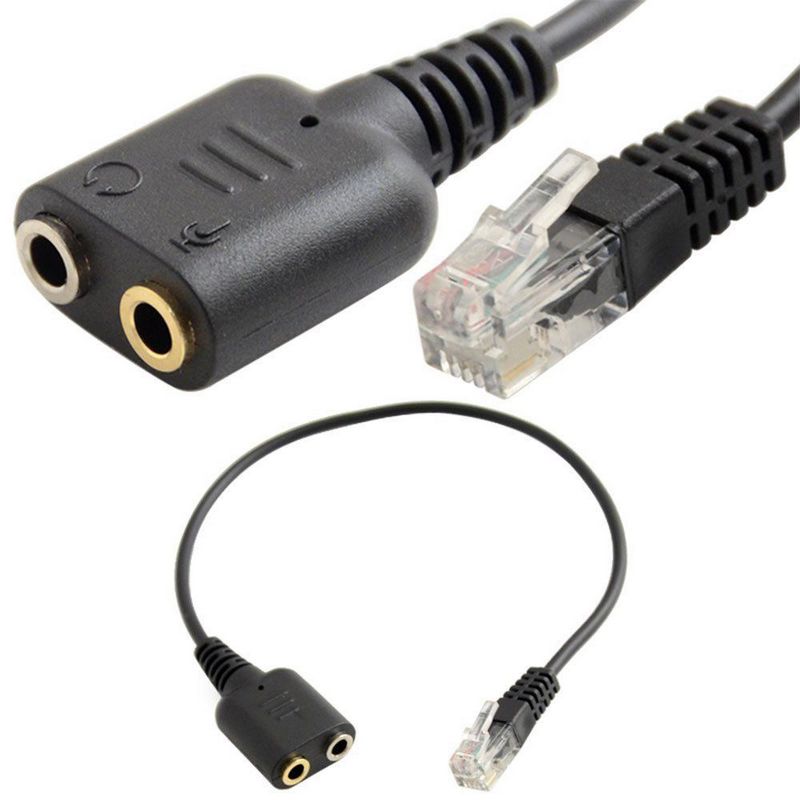 Acquistare Doppio Cavo Da 3,5 Mm Femmina A RJ9 Maschio Jack Cuffia Cavo  Telefonico Connettore Adattatore Audio Aux Adattatore Cuffie Economico |  Consegna Veloce E Qualità | It.Dhgate