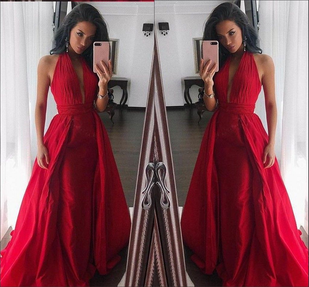 Backless Halter Top Dresses