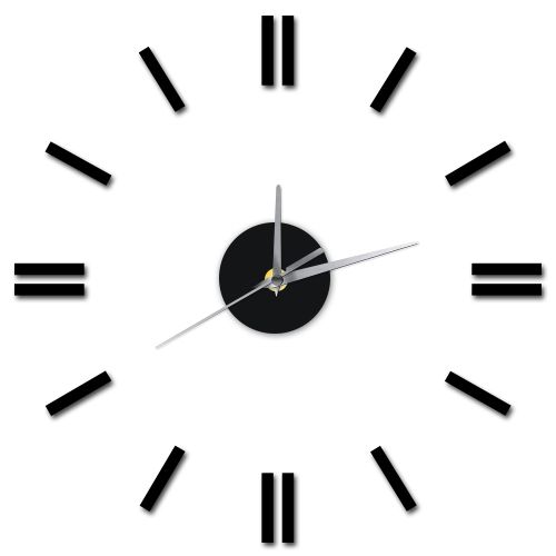 12'' acrylic diy digital kitchen wall clocks modern decorative large