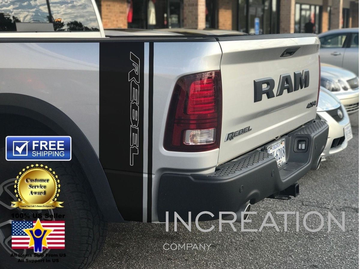 Dodge Rebel For Sale >> 2019 For Dodge Ram Rebel 1500 5.7 L Decals Side Stripes Vinyl Stickers Hemi Graphics From ... Dodge Rebel For Sale >> 2019 For Dodge Ram Rebel 1500 5.7 L Decals Side Stripes Vinyl Stickers Hemi Graphics From ...