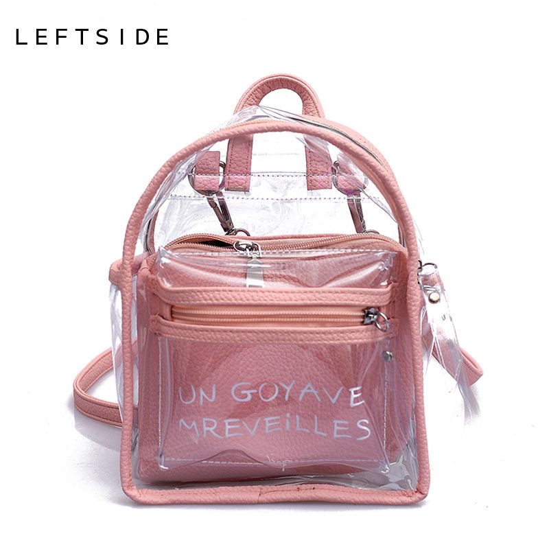 Compre LEFTSIDE Mujeres Jelly Transparente Pequeñas 