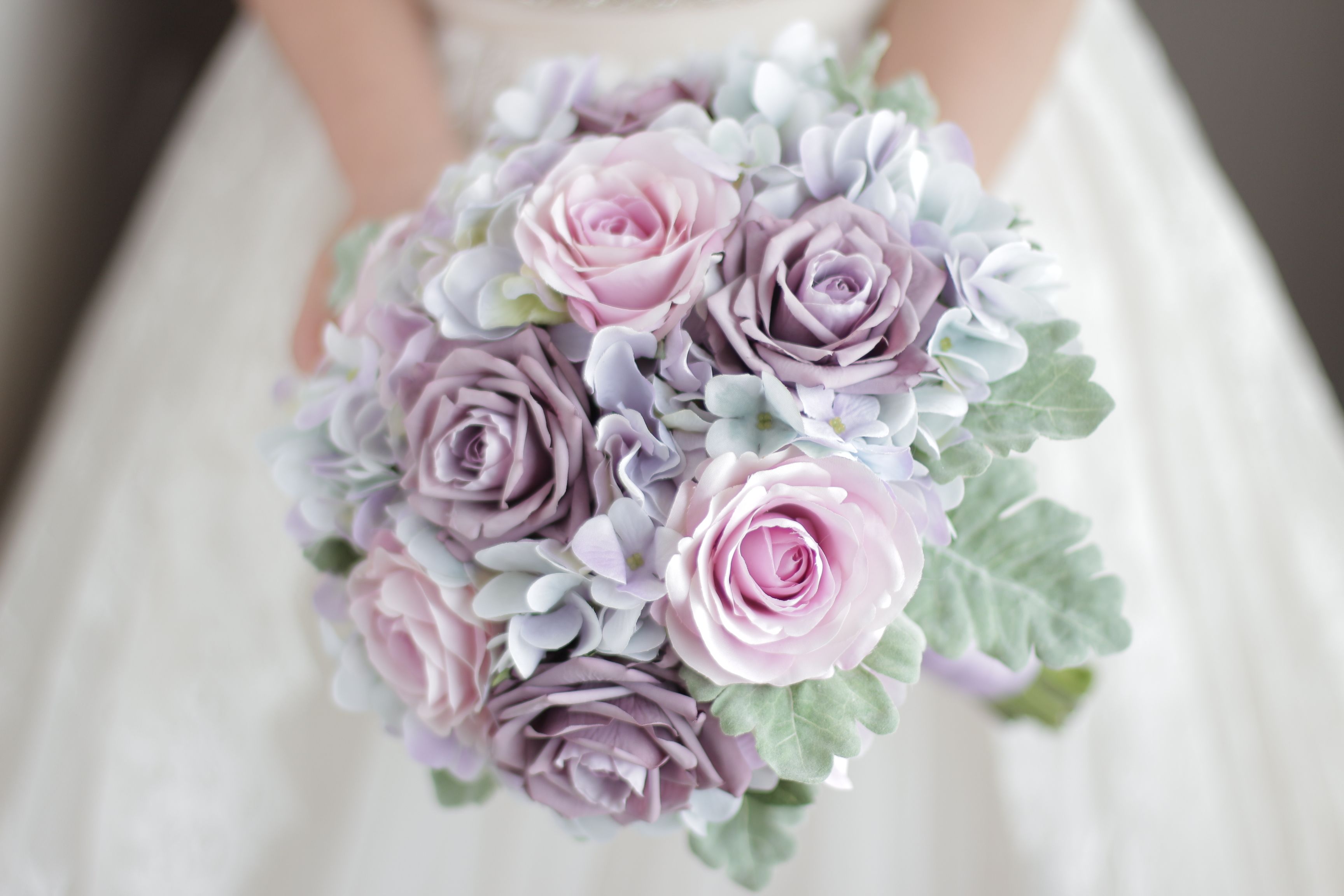 Bridal Bouquet Pink Rose Pink Rose Hydrangea Forest Department Of