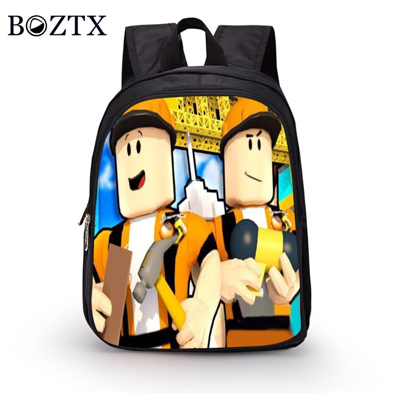 Printing Roblox Games Backpacks Teenage Girl Backpack Student School Bag Kindergarten Bag Women Shoulder Yrden Children - 