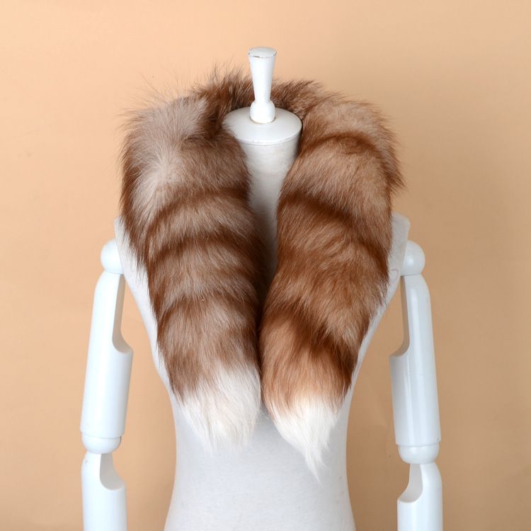 Acheter 2018 Femmes Hiver Mode Luxe Real Renard Fourrure ...