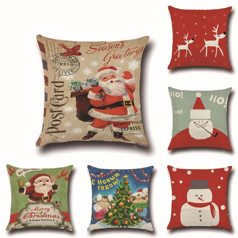 christmas pillowcase coreless linen sofa cushion cover christmas pillow case without core linen sofa cushion cover customized oversized outdoor pillows - Christmas Outdoor Pillows christmas pillowcase coreless linen sofa cushion cover christmas pillow case without core linen sofa cushion cover customized oversized outdoor pillows - Christmas Outdoor Pillows