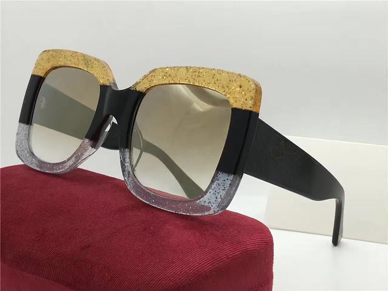 0083 Óculos de sol populares mulheres óculos de sol designer 0083s quadrado estilo de verão quadro cheio de qualidade uv proteção uv cor vêm com caixa