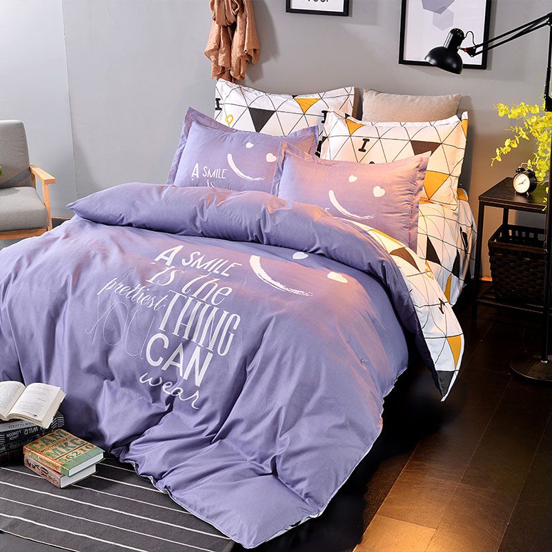 2018 Bedding Set Cotton Twill Duvet Cover Satin Strip White Hotel 2018 Bedding Set Cotton Twill Duvet Cover Satin Strip White Hotel Bed Sheet Sets King Size Jogo De Cama Daybed Covers Queen From Hymen