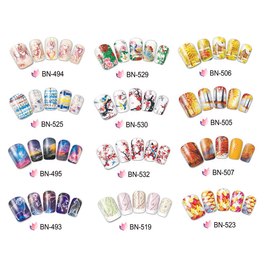 Sweater Cloth Slider For Nails Water Transfer Nail Art Sticker Decals Colorful Labels 15x25cm Best Nail Stickers Lace Nail Stickers From Chiccheek