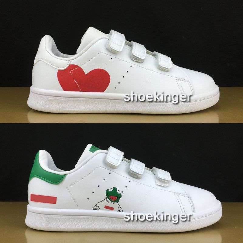 stan smith kids red