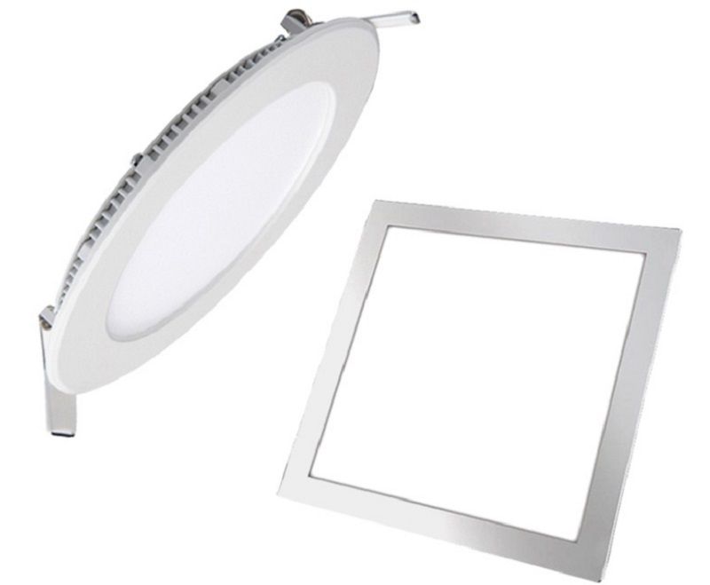 Compre LED Panel Redondo De Luz Blanca Brillante De Techo Empotrable