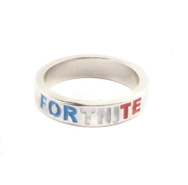 Acheter Nouvelle Vente Anneaux Fortnite Colore Lettre Logo Anneau En - acheter nouvelle vente anneaux fortnite colore lettre logo anneau en acier inoxydable drop shipping pour femme et hommes bijoux de 1 01 du thankjay