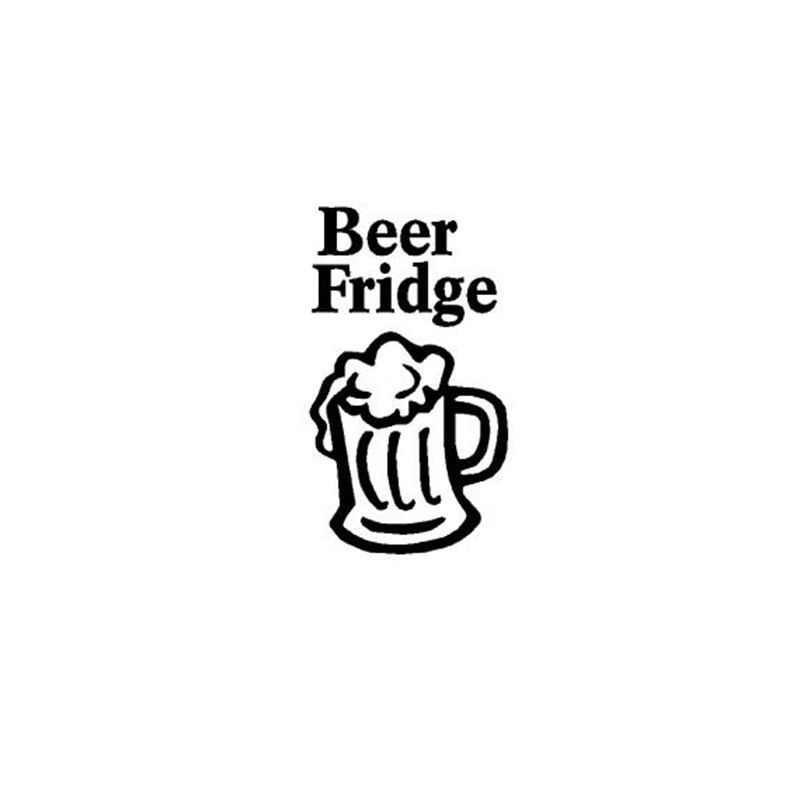 home decoration stickers posters wall stickers beer fridge vinyl