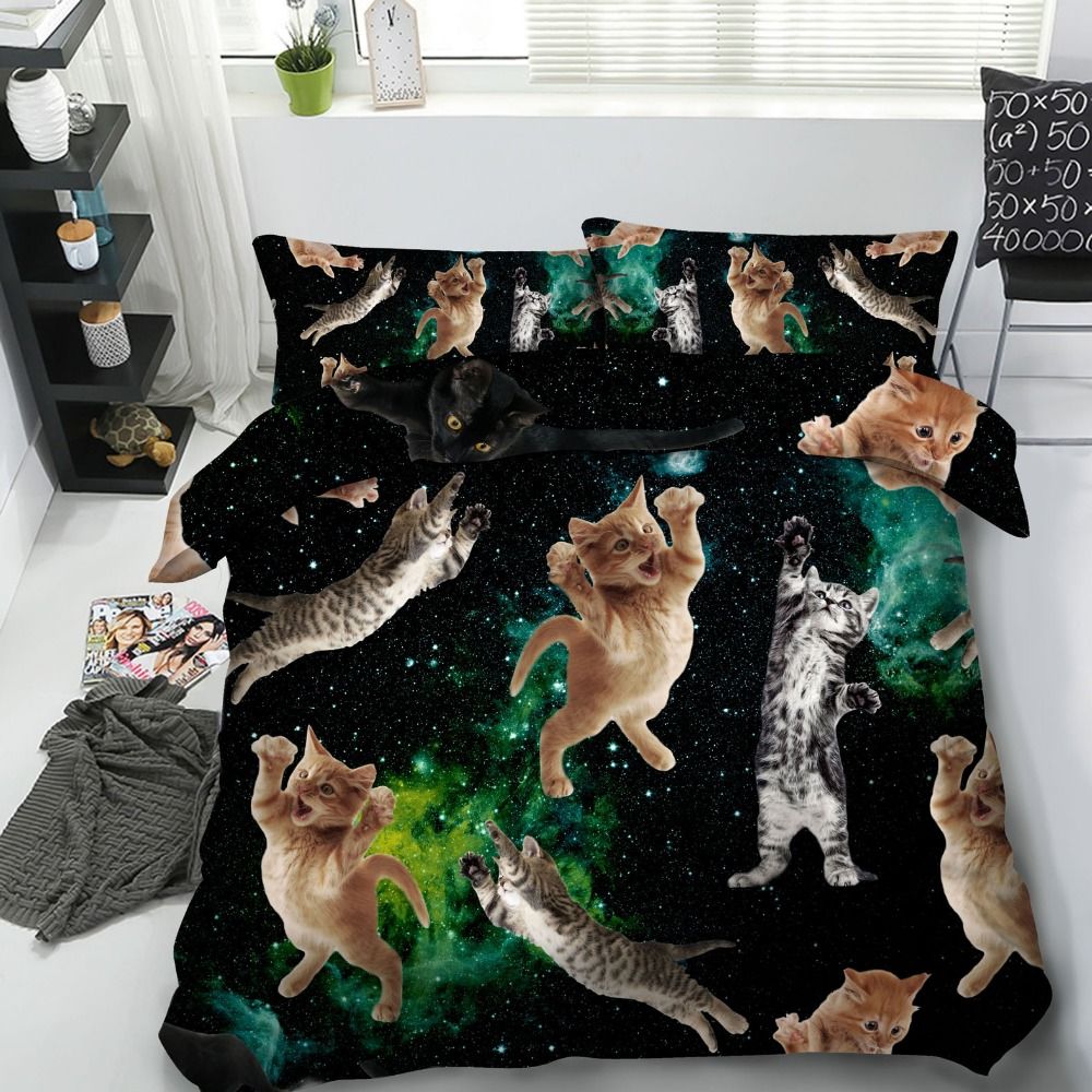 Cat Series Comforter Set Cats Single Full Queen King Size Bed In A Cat Series Comforter Set Cats Single Full Queen King Size Bed In A Bag With Duvet Filler Super Bedding Sets Canada 2019 From Kenedy