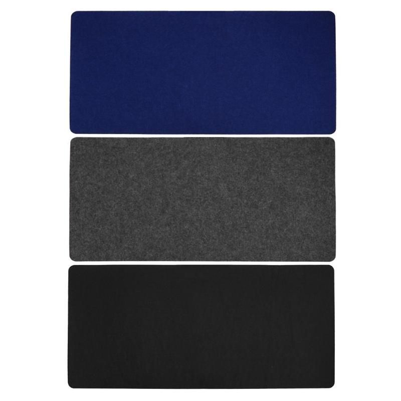 Simple Design Office Computer Desk Mat Modern Table Mouse Pad Wool Simple Design Office Computer Desk Mat Modern Table Mouse Pad Wool Felt Laptop Cushion Useful Gadget Keyboard Rests Wrist Pads From