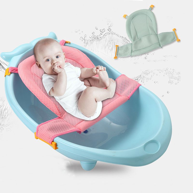 En Bañera Del Bebés Antideslizante De T Cuidado Forma Tuck Bebé Ducha Baño Para Ideacherry El Malla Ajustable HDIW9E2