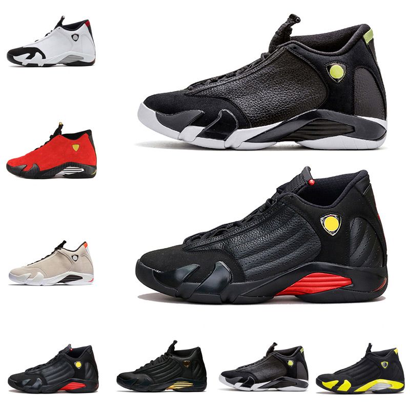 Basketball Shoes 14 Mens Red Yellow Green White Black Cool Grey Mens Sneakers Sport Shoes Size 8 ...