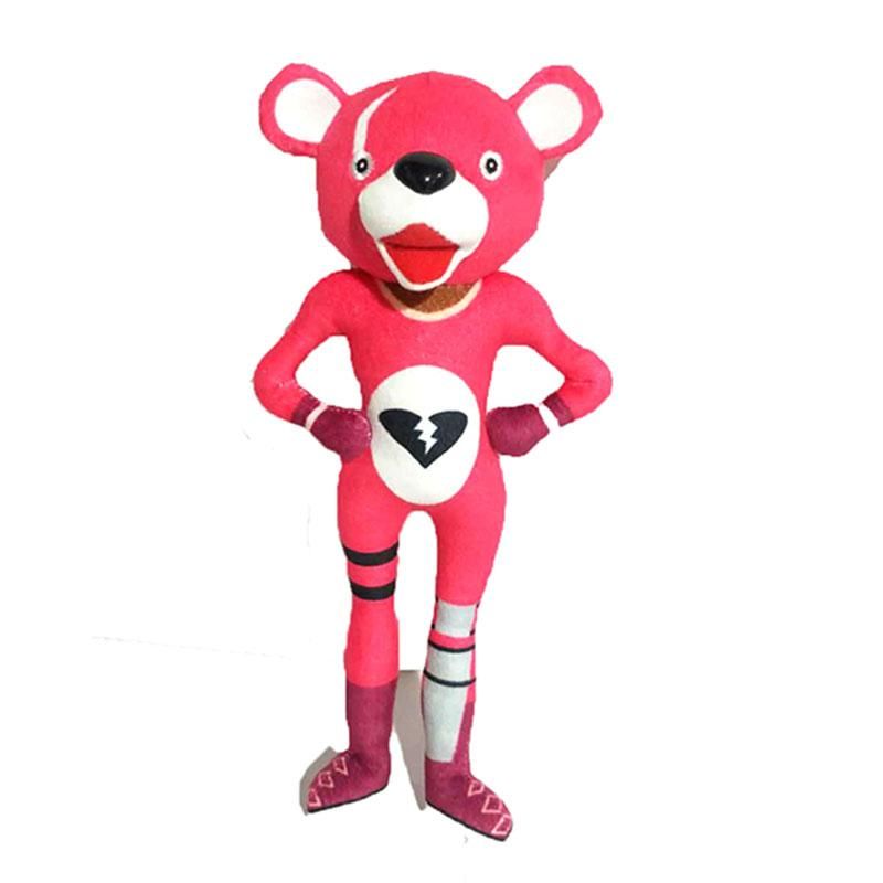 Compre 2018 Novo Fortnite Brinquedos De Pelucia Dos Desenhos - compre 2018 novo fortnite brinquedos de pelucia dos desenhos animados urso rosa animais de pelucia 30 cm 12 polegadas para criancas presente de natal