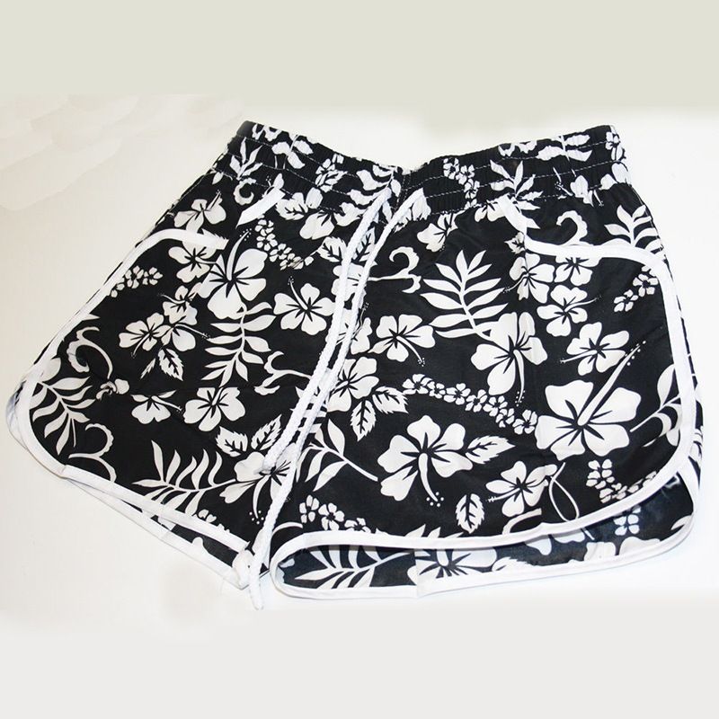 womens floral running shorts