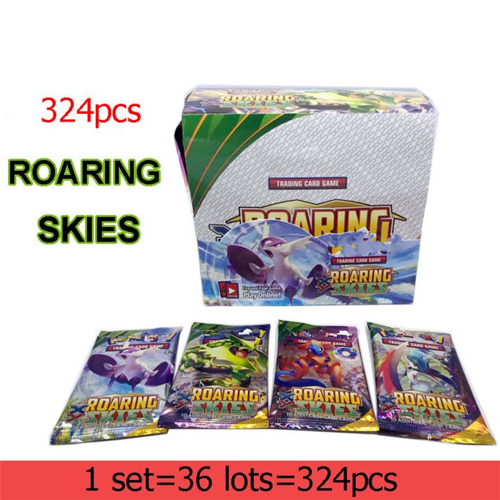 ROARING SKIES Anime Trading Cards English Cartoon Pocket ...